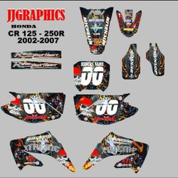 Honda Cr 150 - 250r Graphic Kit