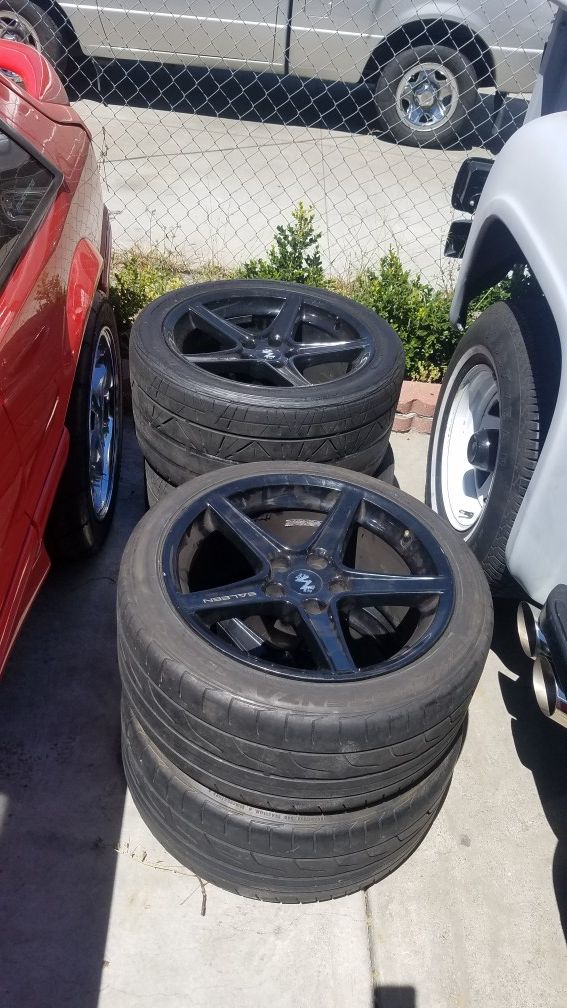 18x9 18x10 Mustang Saleen wheels