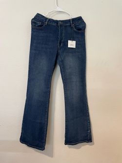 Rise Supply Co Size 15 Medium Wash Denim Flare Jeans.    (G)