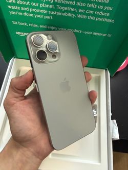 iPhone 16 Pro Max 1TB Natural Titanium Unlocked 100% Battery EXCELLENT CONDITION