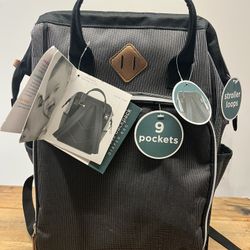 Full Access Backpack Diaper Bag  