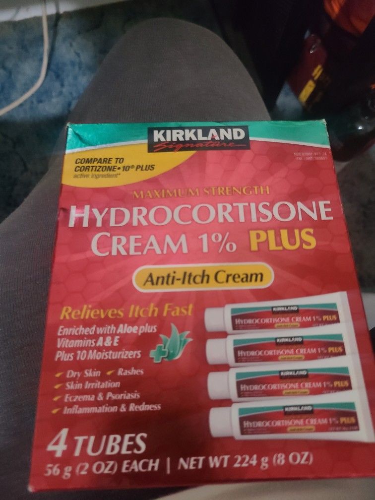 Kirkland Hydrocortisone Cream 1% PLUS