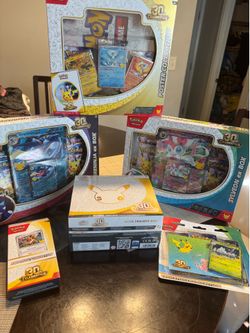 Pokémon 30th celebration bundle