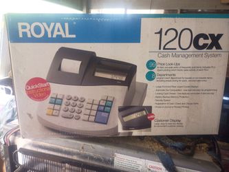 Royal 120cx cash register
