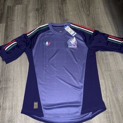 NWOT Authentic 2026 Adidas Mexico World Cup GK Guillermo Memo Ochoa Jersey