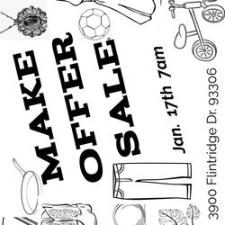 Make Offer Yard / Estate Sale Saturday 7am