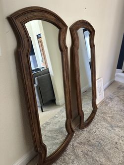 Pair Of Vintage Stanley Mirrors