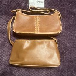 2 Shoulder Strap Purses 