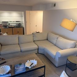 Sectional sofa from Crate & Barrel