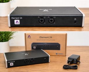 “Apogee Element 24 Thunderbolt Audio Interface | Mac Audio Interface | Original Box”