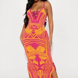 Bad Gal Bandage Maxi Dress