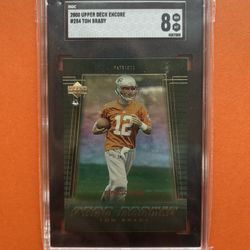 2000 Upper Deck Encore Brady Rookie SGC 8