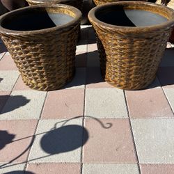 New Flower Pots Made Out Of Clay 