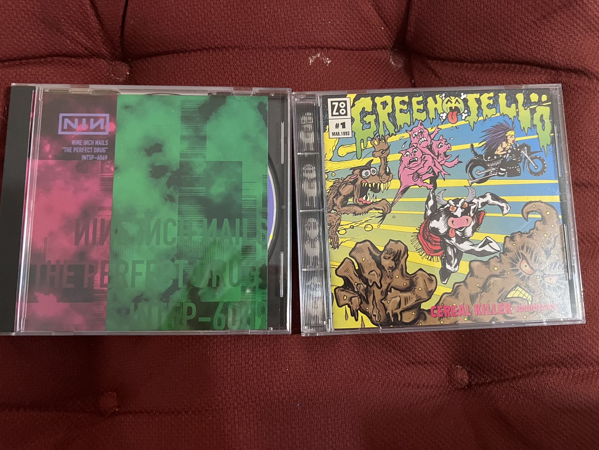 NIN And Green Jello CDs