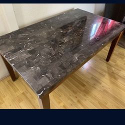 Marble table