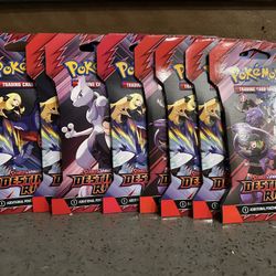Pokémon Destined Rivals Booster Sleeves 