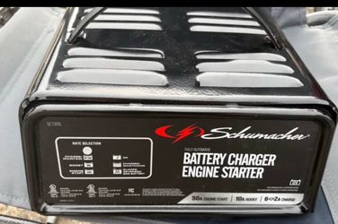 New Schumacher battery charger with 50 amp engine start