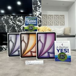 11” Apple iPad Air M2 Chip WiFi 128gb Latest Model 