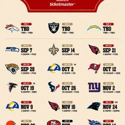 San Francisco 49ers Season Tickets