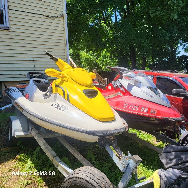 2 Jet Ski's With Trailer