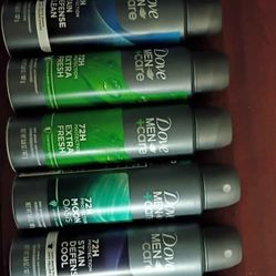 Men's Dove Deodorant Bundle X9