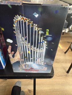 Budweiser 2025 World Series Trophy Box