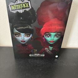 Mattel WAITING ROOM 2-pack Monster High SKULLECTOR BEETLEJUICE