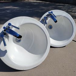 Bathroom Sinks 18" (complete) $60 for both