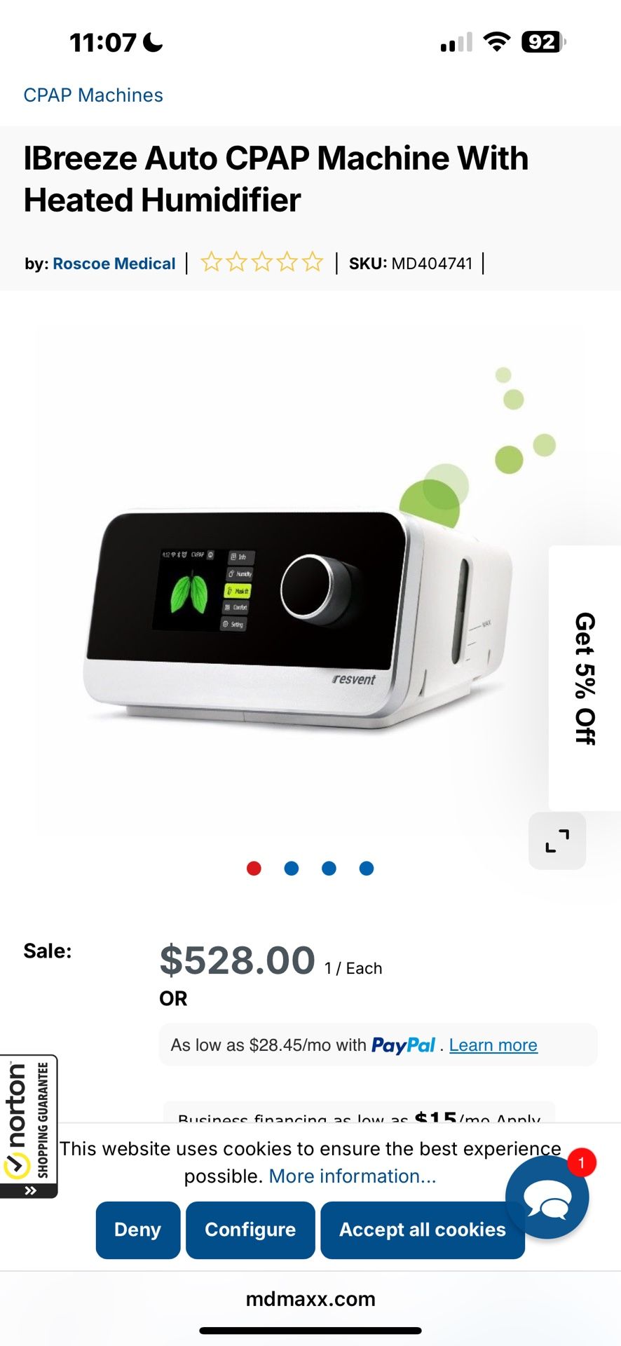 C Pap Machine