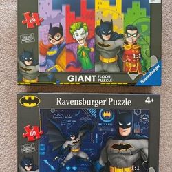 TWO KIDS PUZZLES (ONE NEW – ONE PUT TOGETHER ONCE) $10.00 FOR BOTH   