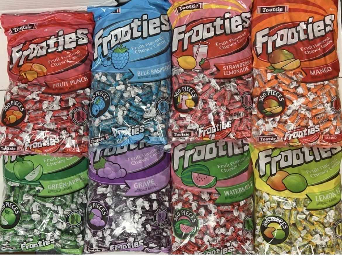 Frooties Flavored Candy 360 Pieces Per Bag, Choose A Flavor