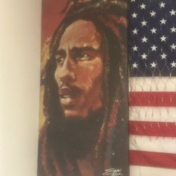 Bob Marley Marilyn Monroe Art