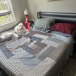 3 piece bedframe set -Serta iseries hybrid mattress 