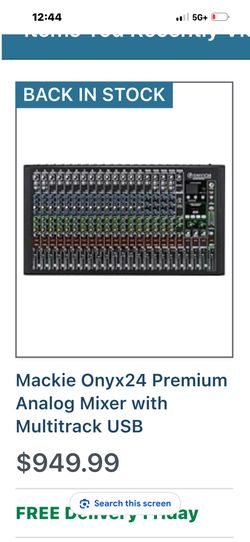 Multiple tracking and mixer