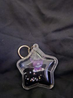 Kuromi 3d Liquid Keychain 