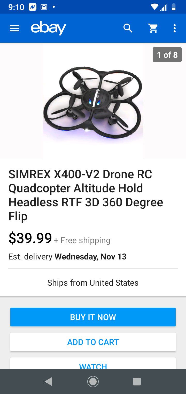 Simrex drone