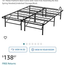 Mattress And Frame 