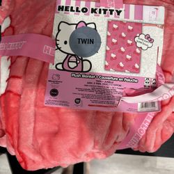 Hello Kitty Blanket Size Twin 