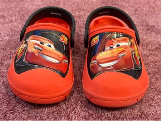 Disney Pixar Cars Lightning McQueen Toddler Clogs