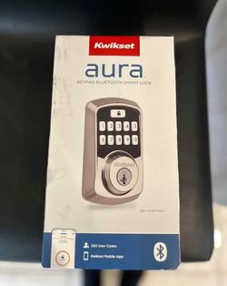 Aura Keypad Bluetooth Smart Lock Original Price $120