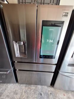 Counter depth Refrigerator Good Conditions 3 Months Warranty Delivery Available