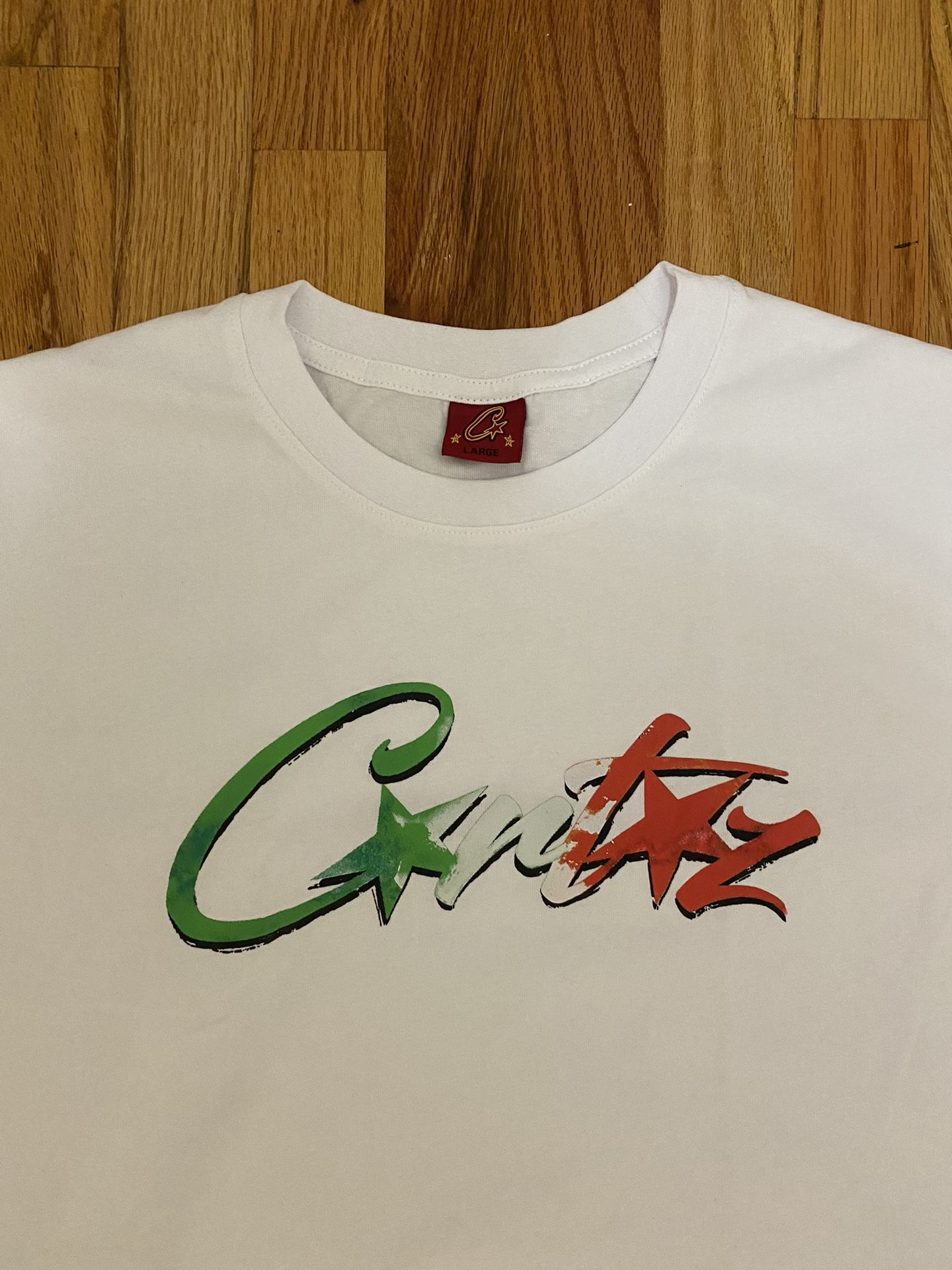 Corteiz Allstarz Italia Tee Size L
