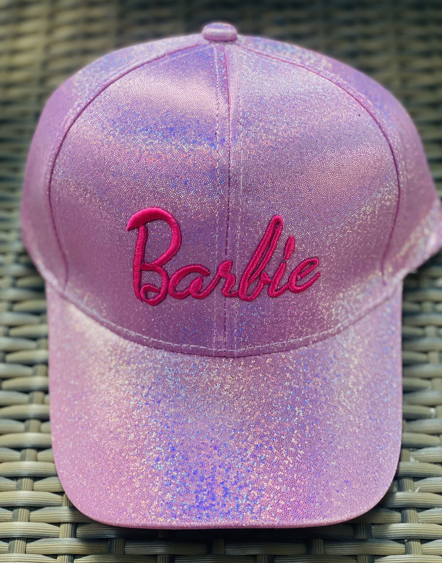 Girls Pink Barbie Hat