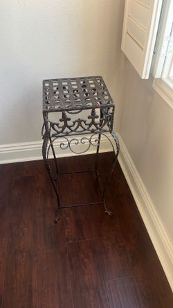 Wrought iron table