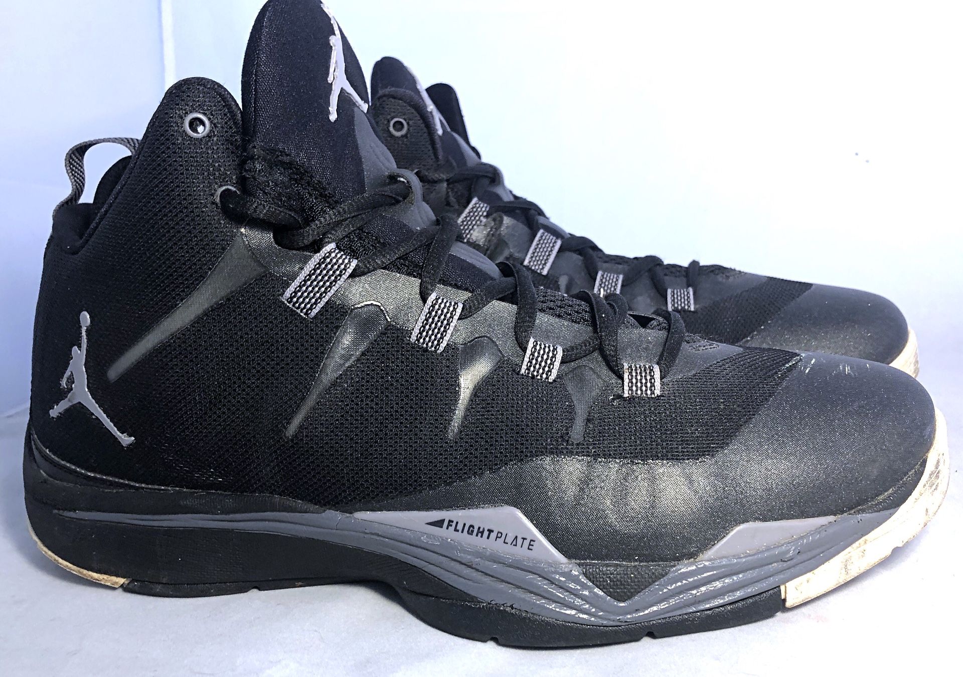Nike Jordan Super.Fly 2 Black Basketball Casual Shoes (Used)599945-003 Size 11