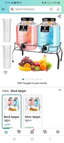 Beverage Dispensers And Rack