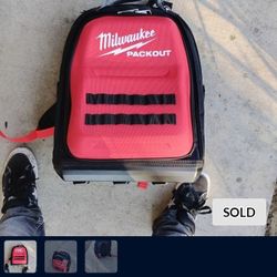 BRAND NEW MILWAUKEE PACK OUT BACKPACK