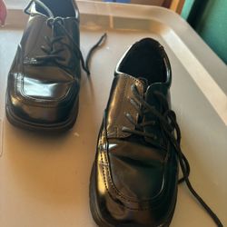 Black Boys Dress Shoes