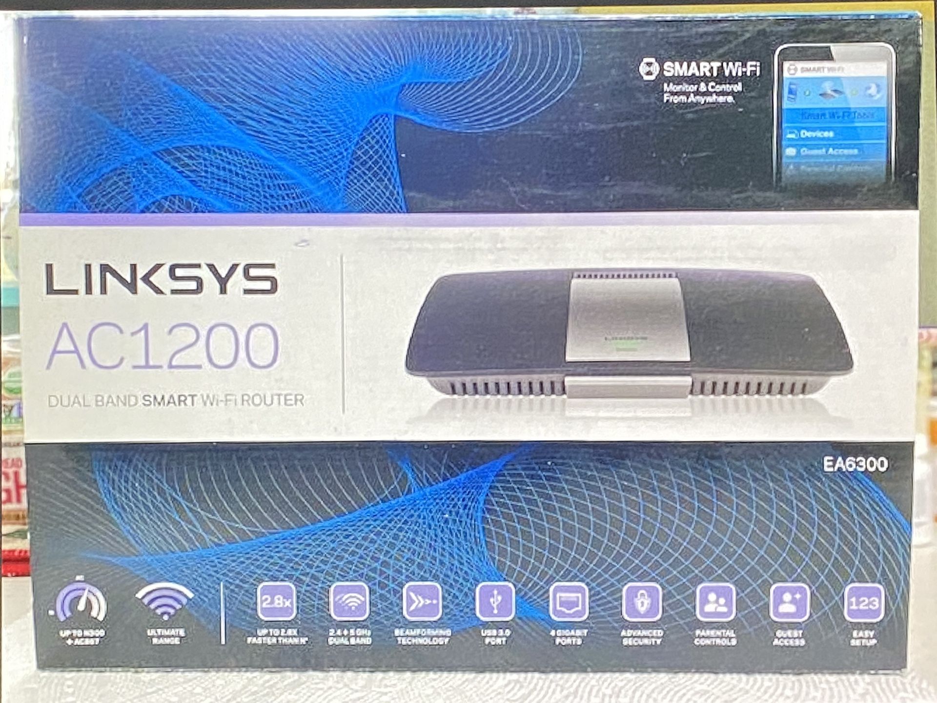 Linksys EA6300 AC1200 Dual Band WI-FI Router