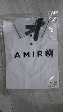 White amiri polo